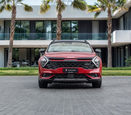 Red Kia Sportage GT-Line 2023