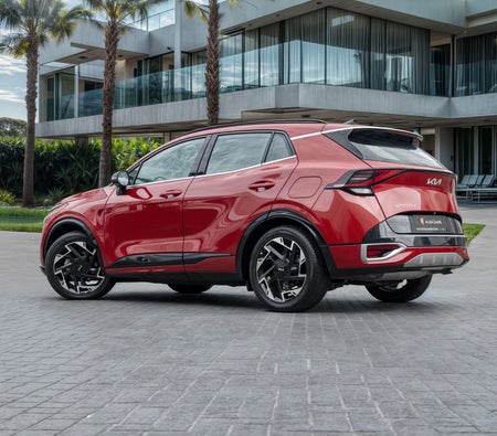 Red Kia Sportage GT-Line 2023