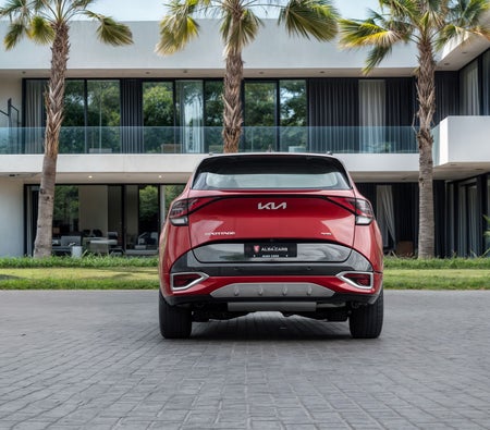 Red Kia Sportage GT-Line 2023