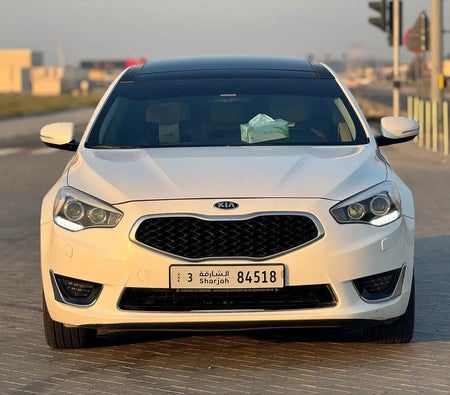 Beyaz Kia Cadenza Platinum 2015 Beyaz Kia Cadenza Platinum 2015