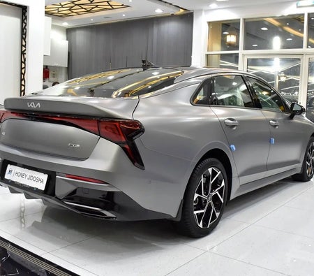 Gray Kia K5 GT-Line 2025