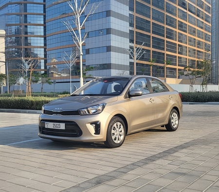 تأجير كيا بيجاس 2023 في دبي