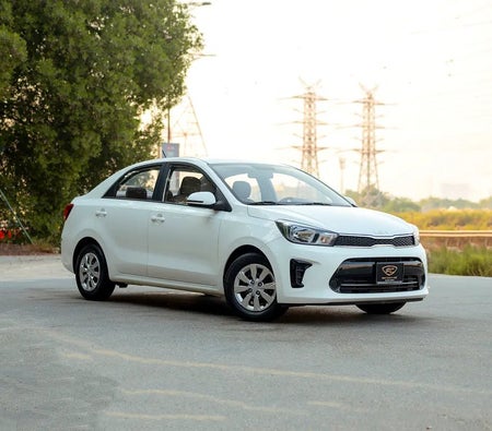 White Kia Pegas EX 2024