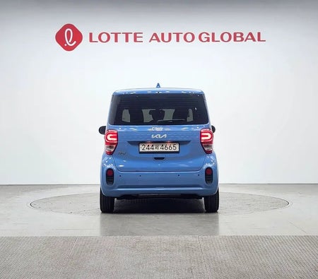 Blue Kia Ray Luxury 2022