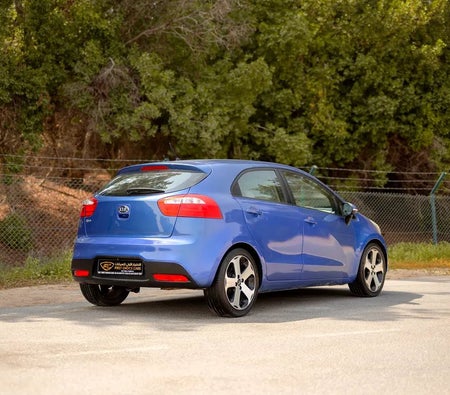 Azul Kia Rio EX 2015 Azul Kia Rio EX 2015