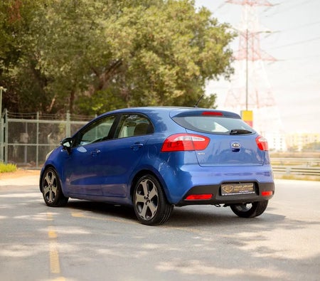 Azul Kia Rio EX 2015 Azul Kia Rio EX 2015