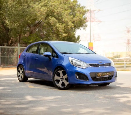 Azul Kia Rio EX 2015 Azul Kia Rio EX 2015