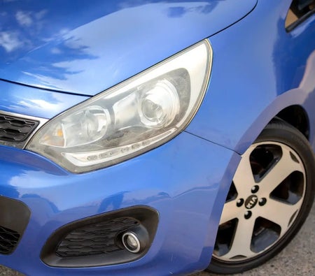 Azul Kia Rio EX 2015 Azul Kia Rio EX 2015