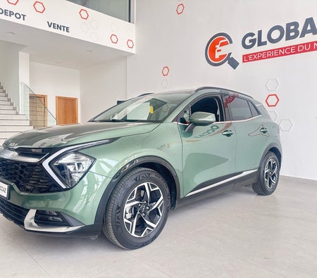 Green Kia Sportage 1.6L CRDi Black Ed 2023