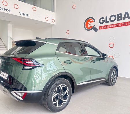 Green Kia Sportage 1.6L CRDi Black Ed 2023