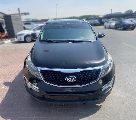Black Kia Sportage 2015