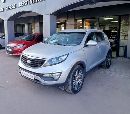 Gray Kia Sportage 2016