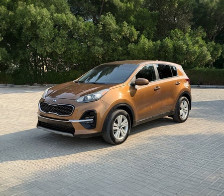 Brown Kia Sportage 2019