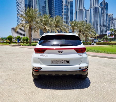 White Kia Sportage 2020