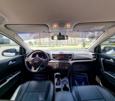 White Kia Sportage 2020
