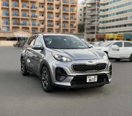 Gray Kia Sportage 2022