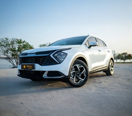 White Kia Sportage 2023