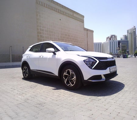 White Kia Sportage 2025
