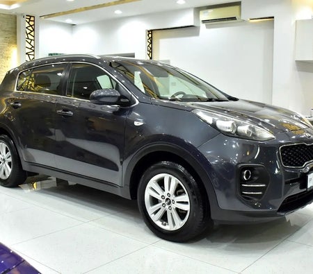 Gray Kia Sportage EX 2017