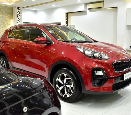 Red Kia Sportage EX 2021