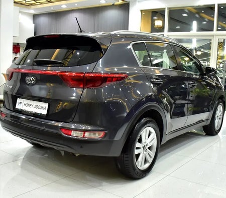 Gray Kia Sportage EX 2017
