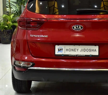 Red Kia Sportage EX 2021