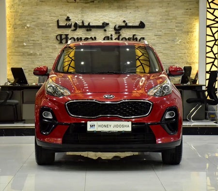 Red Kia Sportage EX 2021