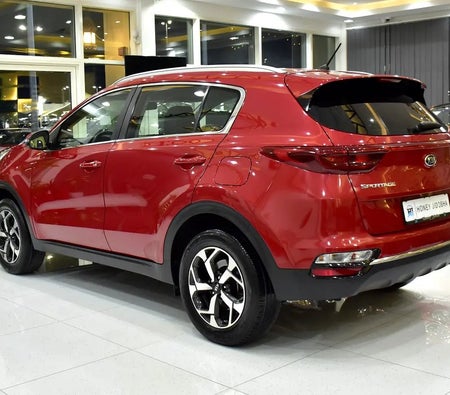 Red Kia Sportage EX 2021
