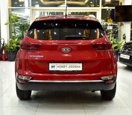 Red Kia Sportage EX 2021