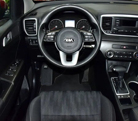 Red Kia Sportage EX 2021