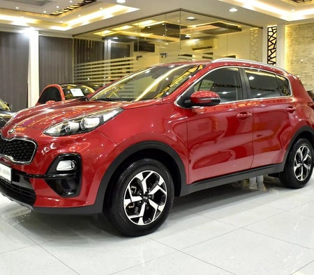 Red Kia Sportage EX 2021