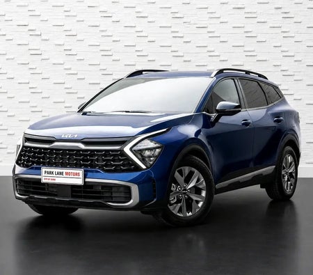 Blue Kia Sportage EX 2025