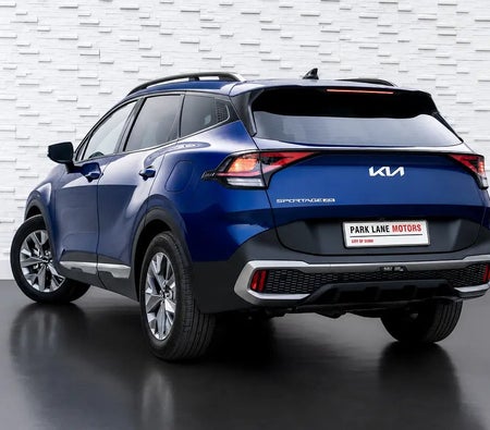 Blue Kia Sportage EX 2025