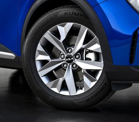 Blue Kia Sportage EX 2025