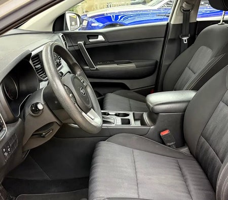 Silver Kia Sportage LX 2020