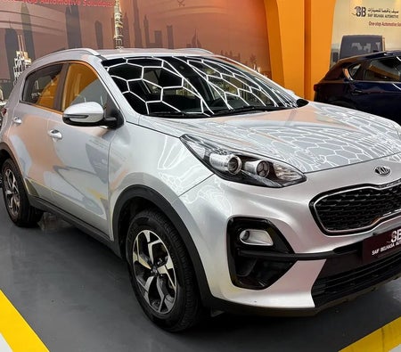 Silver Kia Sportage LX 2020