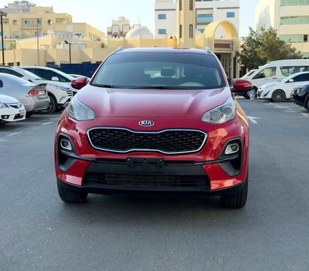 Red Kia Sportage 2022