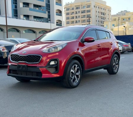 Red Kia Sportage 2022