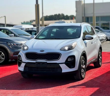 White Kia Sportage 2020