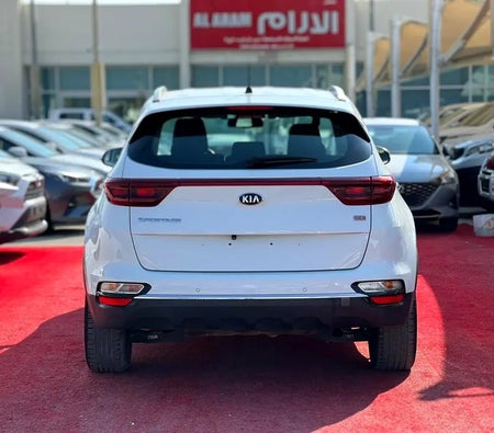 White Kia Sportage 2020