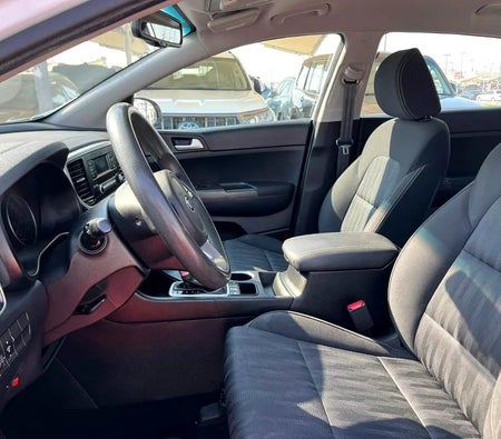White Kia Sportage 2020