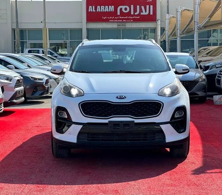 White Kia Sportage 2020