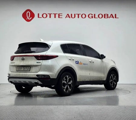 White Kia Sportage 2019
