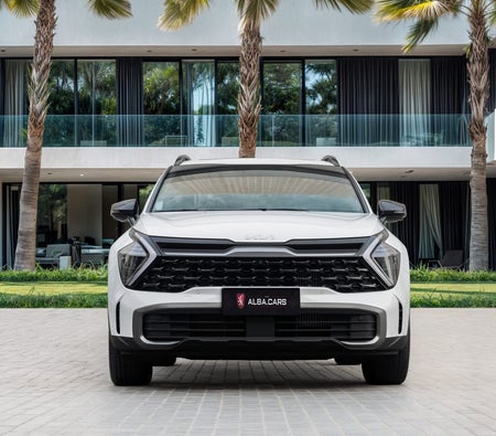 White Kia Sportage 2026