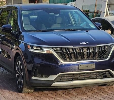 Blue Kia Carnival LX 2022