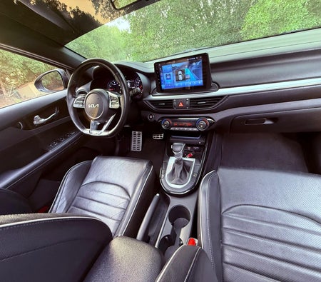 Black Kia Cerato GT-Line 2022