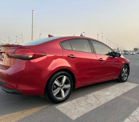 Red Kia Forte 2018