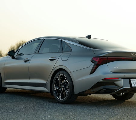 Matte Gray Kia K5 GT 2025