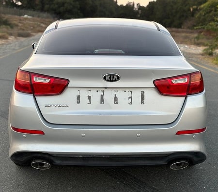 Silver Kia Optima EX 2016