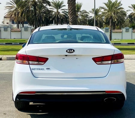 White Kia Optima LX 2016